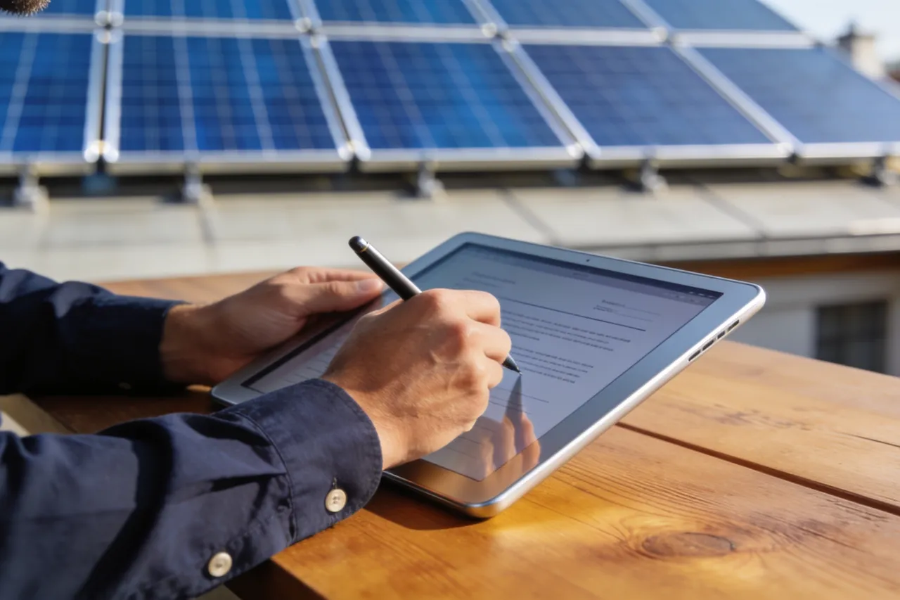 energia solar por assinatura para pequenas empresas — ilustração 1