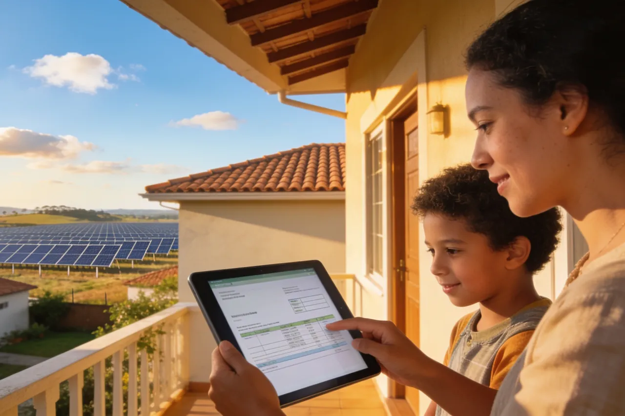 Energia solar por assinatura precisa de placa no telhado?